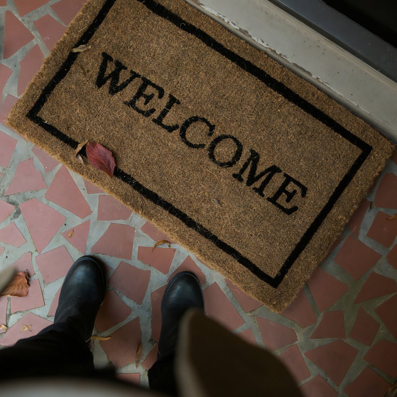 Tapis d'entrée d'extérieur