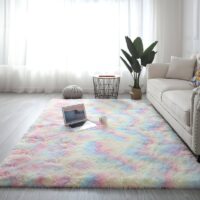 Grand tapis dégradé coloré pour enfant