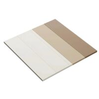 Tapis bébé de motricité et d'éveil blanc et marrron