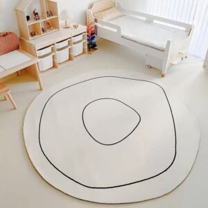 Tapis chambre enfant design sensation cachemire AKARA