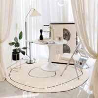 Tapis chambre enfant design sensation cachemire AKARA