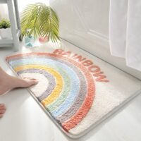 Tapis coloré arc en ciel pour salle de bain RAINBOW