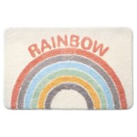 Tapis coloré arc en ciel pour salle de bain RAINBOW