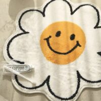 Tapis de fleurs marguerites heureuses sensation cachemire MARI