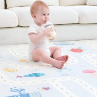 Tapis de jeux bébé pour motricité et éveil