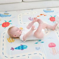 Tapis de jeux bébé pour motricité et éveil