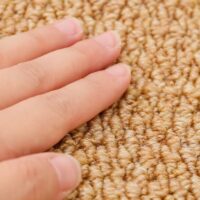 Tapis escalier autocollant demi cercle résistant