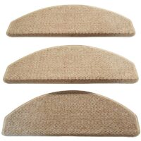 Tapis escalier autocollant demi cercle résistant