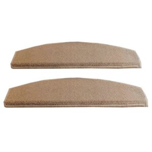 Tapis escalier autocollant demi cercle résistant