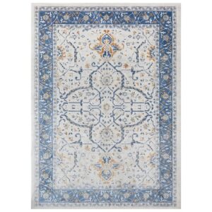 Donnez du caractère à votre intérieur avec le tapis vintage et rétro FADA. Ses motifs géométriques aux couleurs chaleureuses (rouge, ocre, bleu et vert) apportent une touche authentique et originale à votre espace. Inspiré des designs rétro, ce tapis s’intègre parfaitement dans une décoration bohème, industrielle ou contemporaine. Conçu avec des matériaux de qualité, il offre une résistance optimale tout en restant doux sous vos pieds. Idéal pour un salon, une salle à manger ou une entrée, il transforme chaque pièce en un espace accueillant et stylé.
