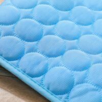 Tapis rafraîchissant chat coloré et lavable