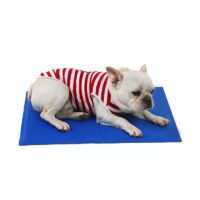 Tapis rafraîchissant chien bleu pour été 2