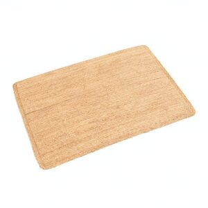 Tapis rectangulaire jonc de mer naturel et bohème ETNA