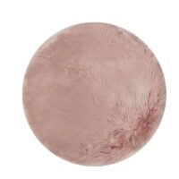 Tapis rond shayggy doux et longs poils uni CIASQ