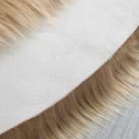 Tapis rond shayggy doux et longs poils uni CIASQ