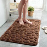Tapis salle de bain galet antidérapant APOS
