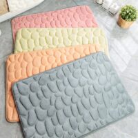 Tapis salle de bain galet antidérapant APOS