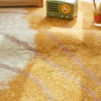 Tapis salon rectangulaire motifs abstraits OPIQ