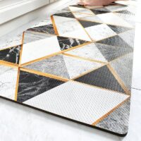 Tapis vinyle pour la cuisine abstrait et moderne GRACO