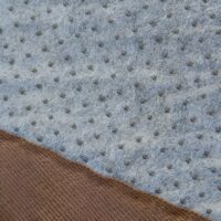 Grand tapis en jute et sisal fait main avec bordures épaisses