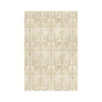 Tapis 200x300 persan beige avec motifs ethniques LANMUI