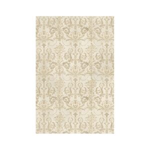Tapis 200x300 persan beige avec motifs ethniques LANMUI