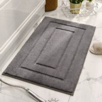 Tapis antidérapant et absorbant rectangulaire pour salle de bain WATERRUG