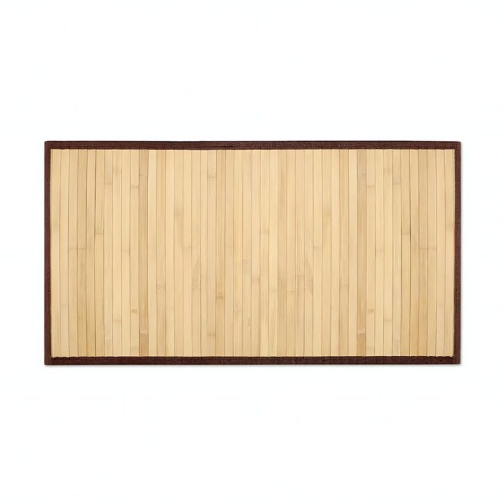 Tapis bambou pour salle de bain antidérapant NATURALESIA
