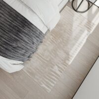 Tapis beige turc épais et doux motifs zèbre LE CAIRE