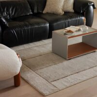 Tapis berbère style contemporain couleurs sobres et tendances PUXU
