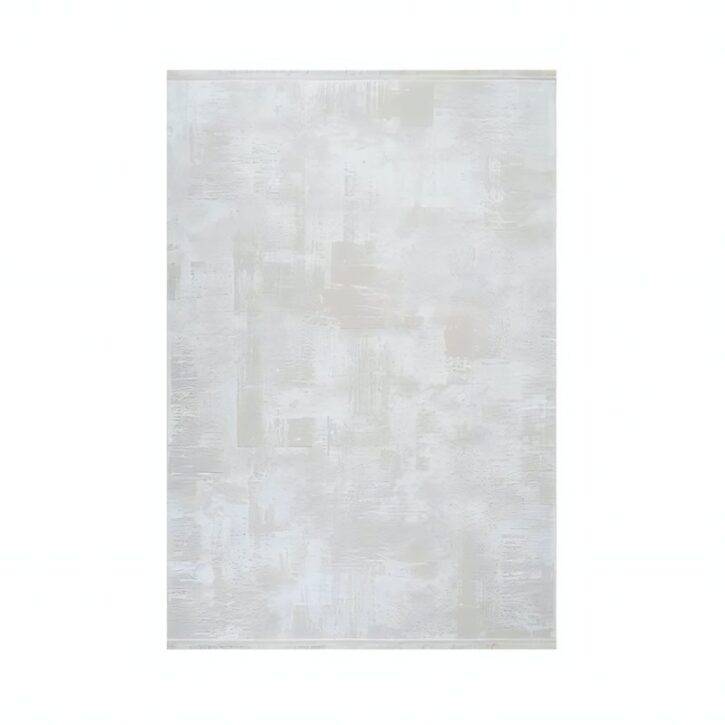 Tapis blanc cassé motifs non réguliers style de Turquie LMH DESIGN