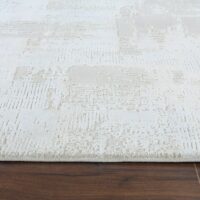 Tapis blanc cassé motifs non réguliers style de Turquie LMH DESIGN