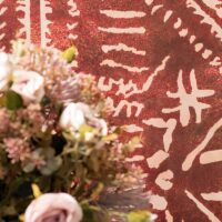 Tapis carré oriental pour salon décoration traditionnelle KLAS