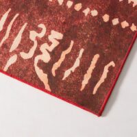 Tapis carré oriental pour salon décoration traditionnelle KLAS