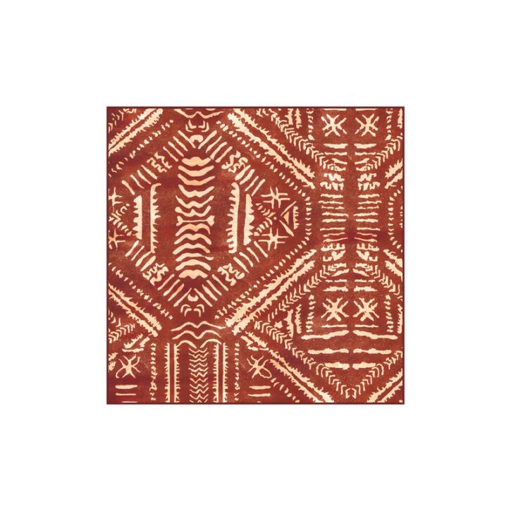 Tapis carré oriental pour salon décoration traditionnelle KLAS