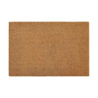 Tapis coco naturel Indien pour entrée essuyer pieds uni