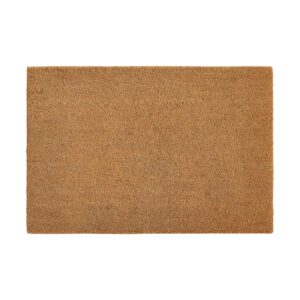 Tapis coco naturel Indien pour entrée essuyer pieds uni