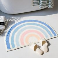 Tapis de bain coloré en forme d’arc en ciel WATERRUG