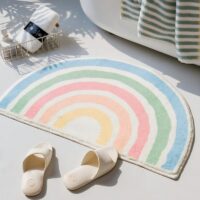 Tapis de bain coloré en forme d’arc en ciel WATERRUG