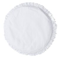 Tapis de jeux bébé circulaire blanc MARIE