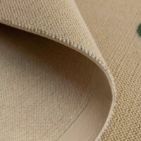 Tapis de jeux pour enfant en laine beige avec points de couleur BASIL