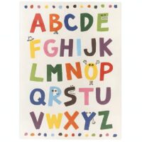 Tapis de jeux pour enfant et bébé lettres de l’alphabet YOUPI