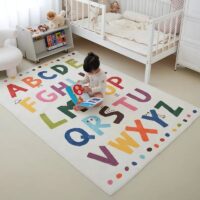 Tapis de jeux pour enfant et bébé lettres de l’alphabet YOUPI