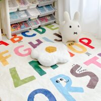 Tapis de jeux pour enfant et bébé lettres de l’alphabet YOUPI