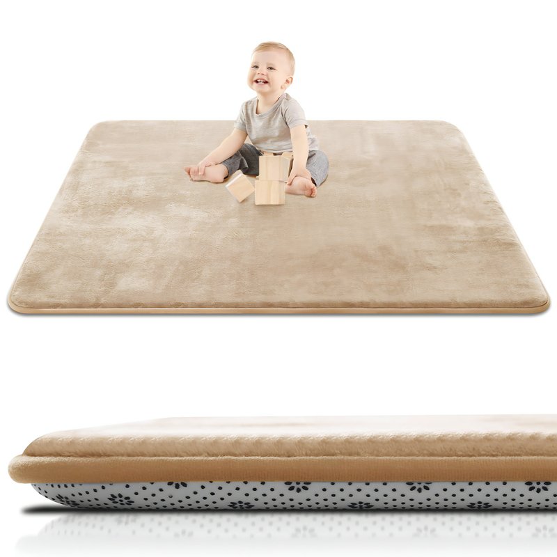 Tapis de motricité doux et moelleux pour bébé amusement et jeu