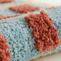 Tapis de salle de bain style berbère carreaux colorés WATERRUG