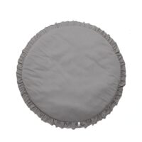 Tapis de sol bébé simple gris rond MARIE