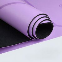Tapis de yoga en caoutchouc naturel de 4,5 mm antidérapant pour une utilisation humide et sèche