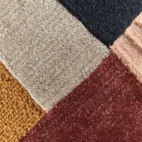 Tapis design forme et motifs géométriques pour maison JUBIL