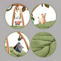 Tapis d’éveil et de jeu pour bébé en forme de feuille MY BABY